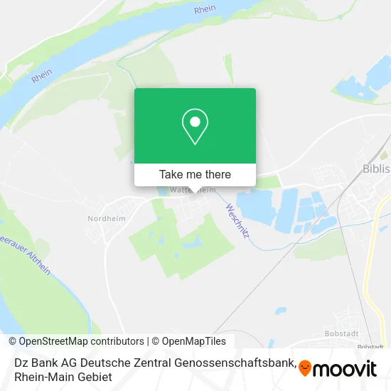 Карта Dz Bank AG Deutsche Zentral Genossenschaftsbank