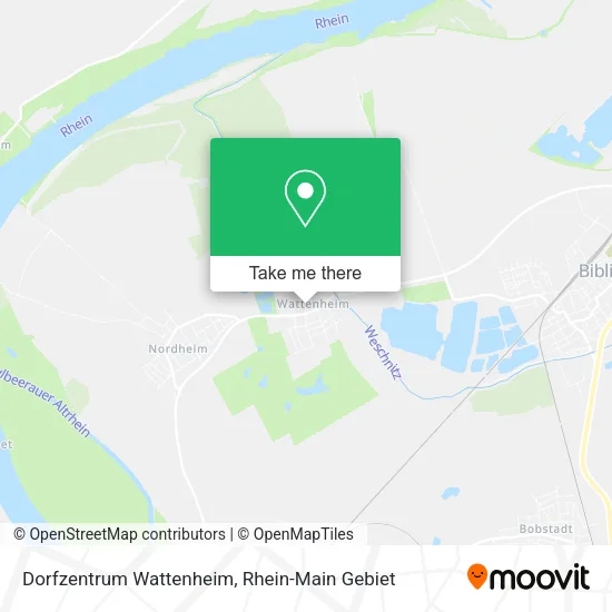 Карта Dorfzentrum Wattenheim