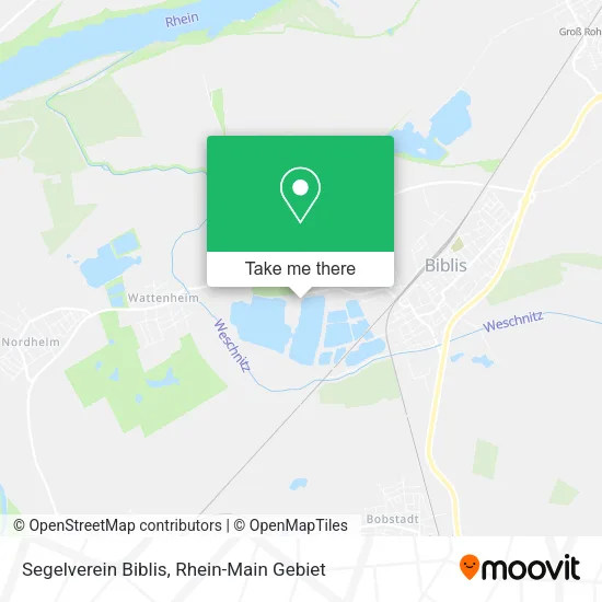 Карта Segelverein Biblis