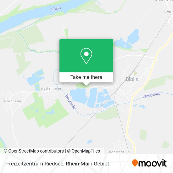 Карта Freizeitzentrum Riedsee
