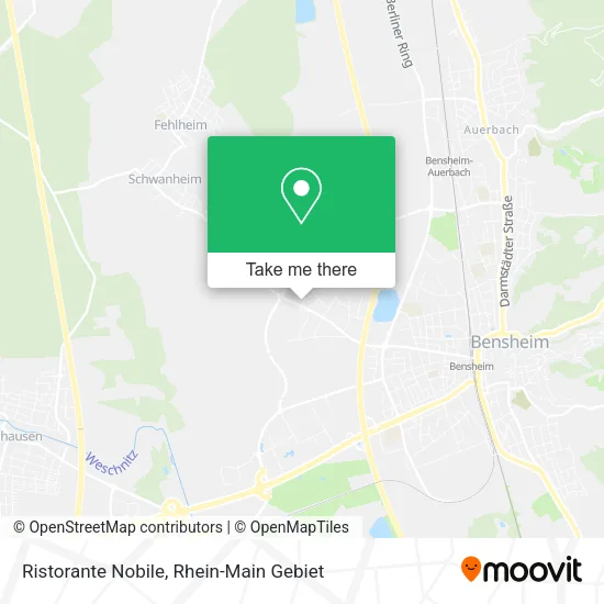 Карта Ristorante Nobile