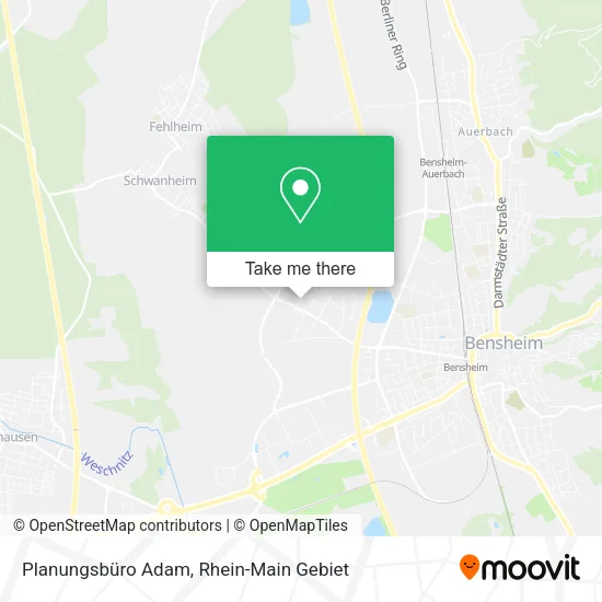 Карта Planungsbüro Adam