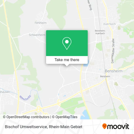 Карта Bischof Umweltservice
