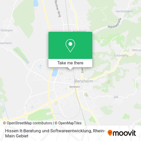 Карта Hissen It-Beratung und Softwareentwicklung