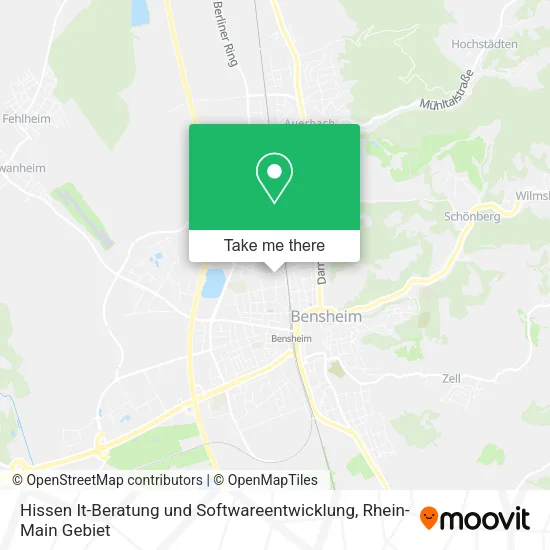 Карта Hissen It-Beratung und Softwareentwicklung