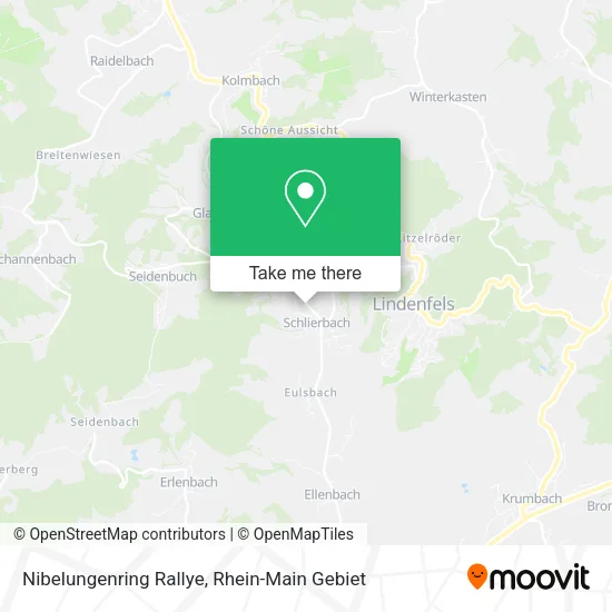 Карта Nibelungenring Rallye