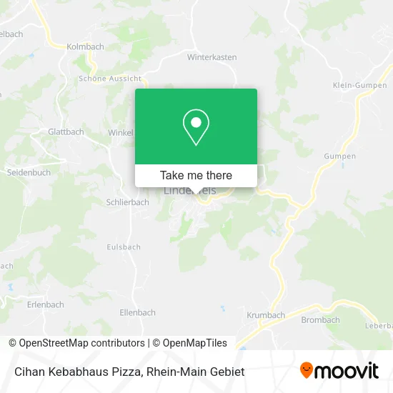 Карта Cihan Kebabhaus Pizza