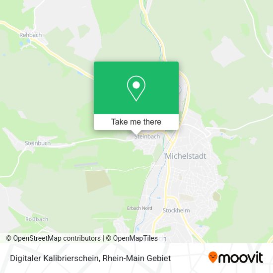 Карта Digitaler Kalibrierschein