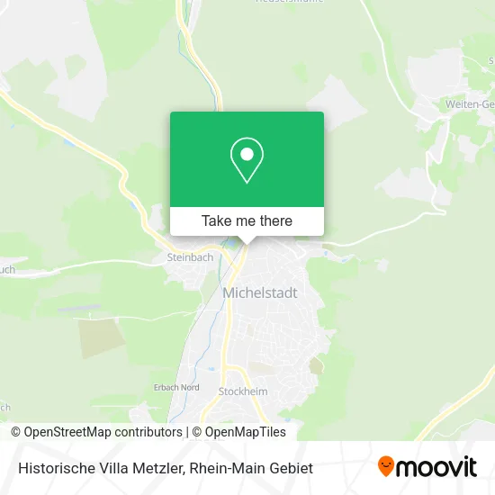 Historische Villa Metzler map