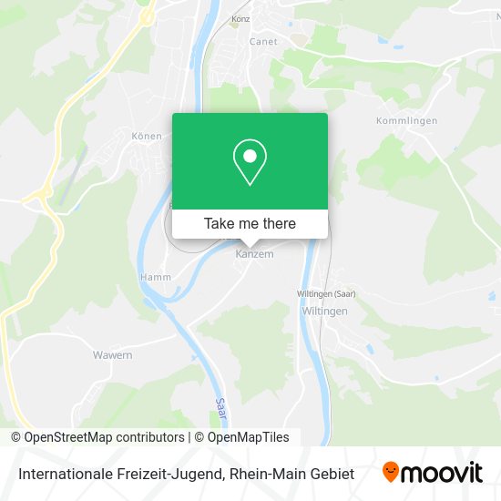 Карта Internationale Freizeit-Jugend