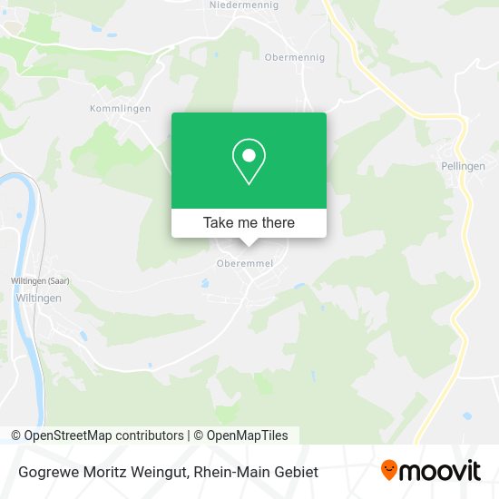 Карта Gogrewe Moritz Weingut