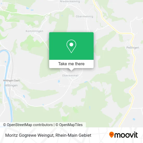 Карта Moritz Gogrewe Weingut