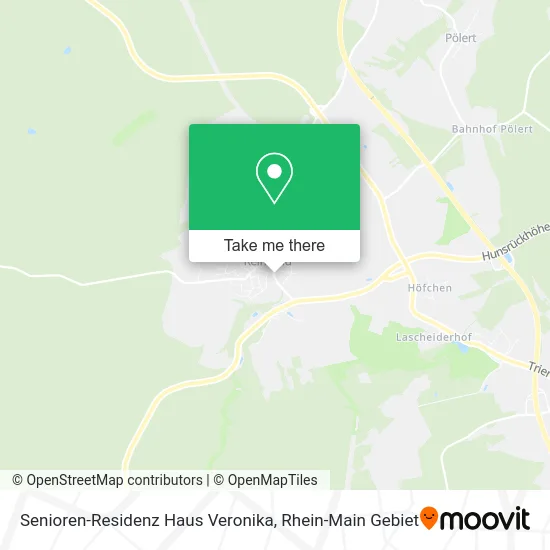 Карта Senioren-Residenz Haus Veronika