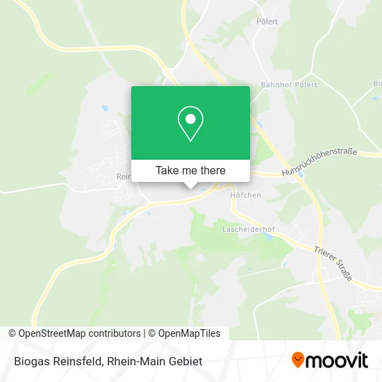Карта Biogas Reinsfeld