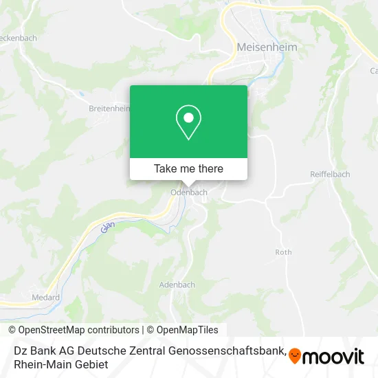Карта Dz Bank AG Deutsche Zentral Genossenschaftsbank