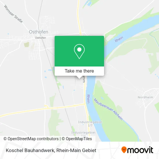 Карта Koschel Bauhandwerk