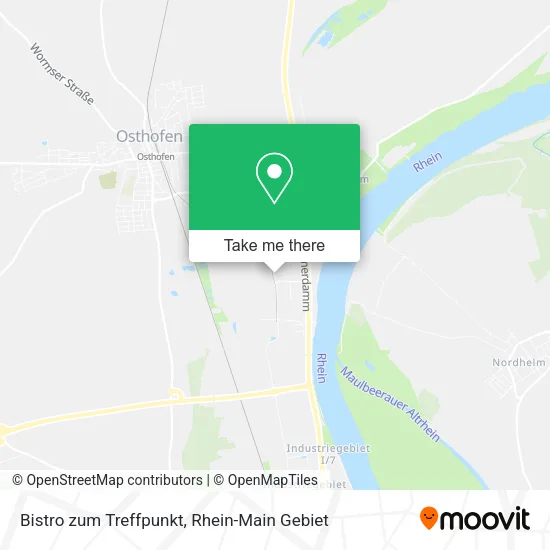 Карта Bistro zum Treffpunkt