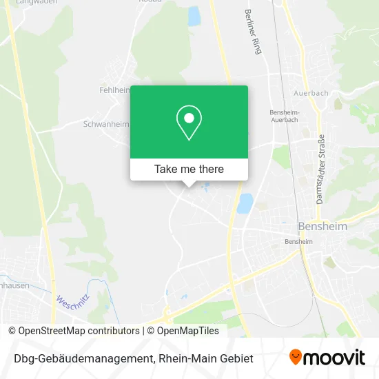 Карта Dbg-Gebäudemanagement