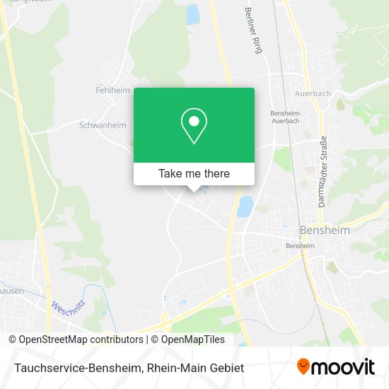Карта Tauchservice-Bensheim