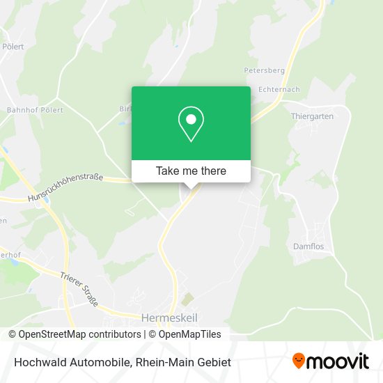Карта Hochwald Automobile