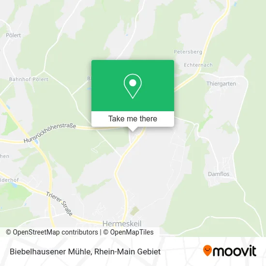 Карта Biebelhausener Mühle