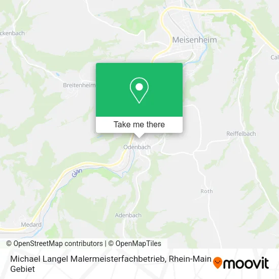 Карта Michael Langel Malermeisterfachbetrieb