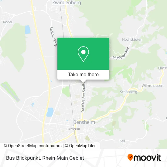 Карта Bus Blickpunkt