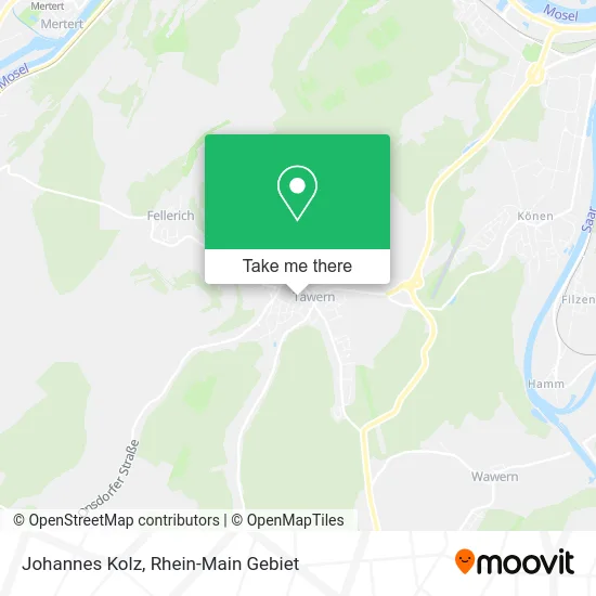 Карта Johannes Kolz
