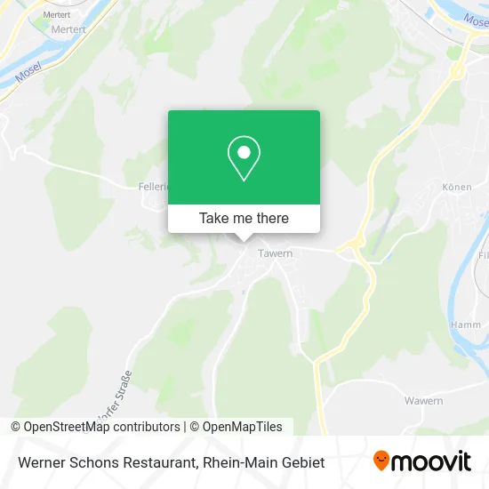 Карта Werner Schons Restaurant