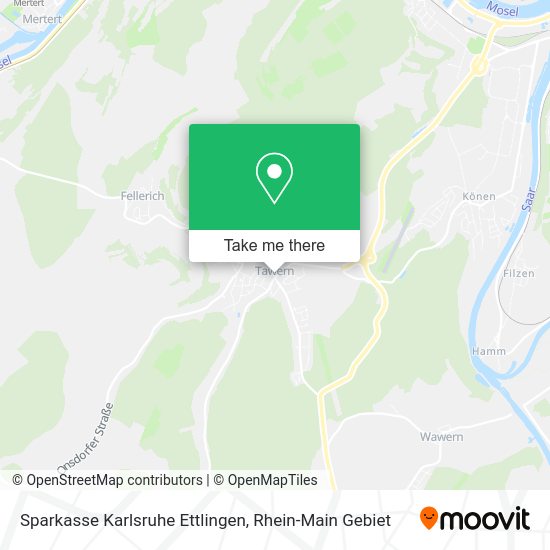 Карта Sparkasse Karlsruhe Ettlingen