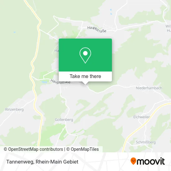 Карта Tannenweg