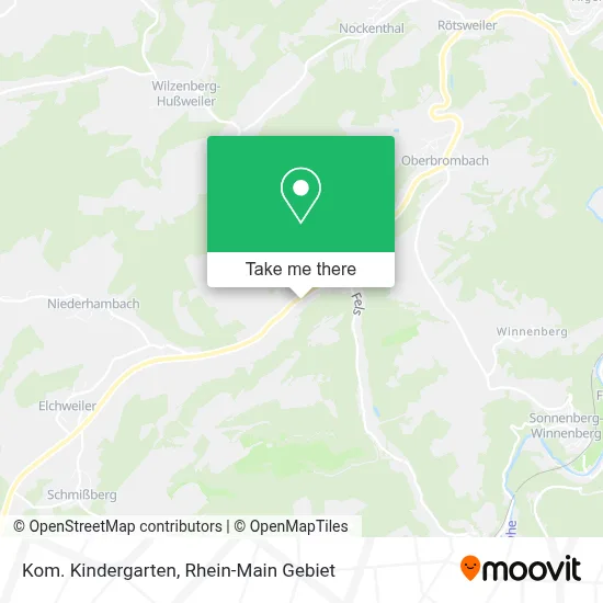 Kom. Kindergarten map