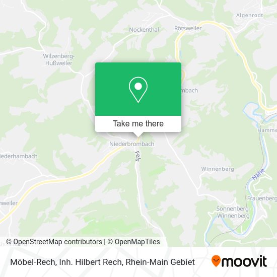 Карта Möbel-Rech, Inh. Hilbert Rech