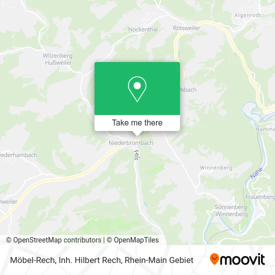 Карта Möbel-Rech, Inh. Hilbert Rech