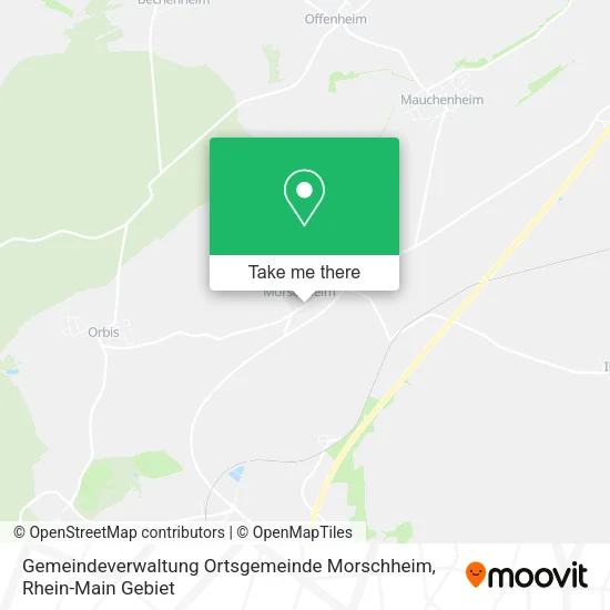 Gemeindeverwaltung Ortsgemeinde Morschheim map