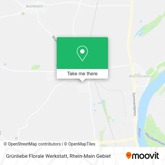 Карта Grünliebe Florale Werkstatt