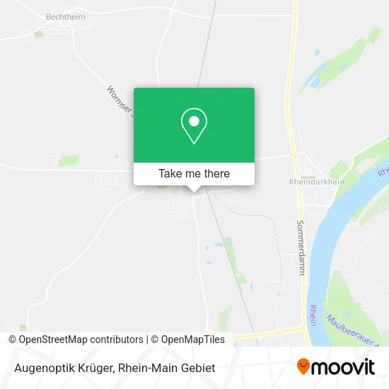 Карта Augenoptik Krüger