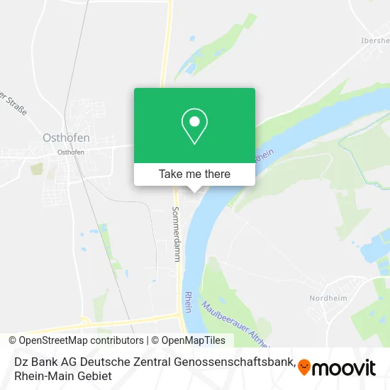 Карта Dz Bank AG Deutsche Zentral Genossenschaftsbank