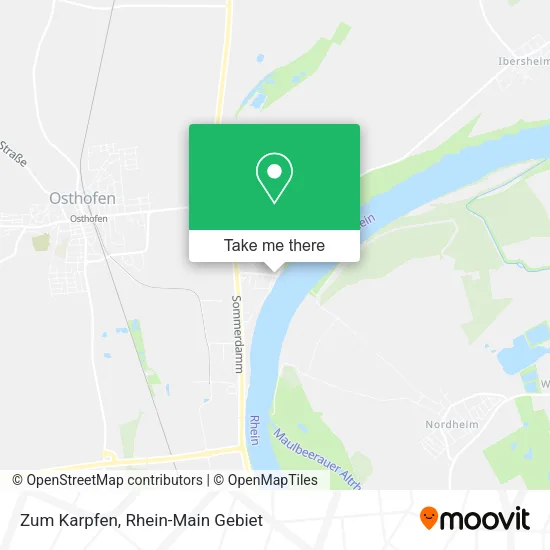 Карта Zum Karpfen