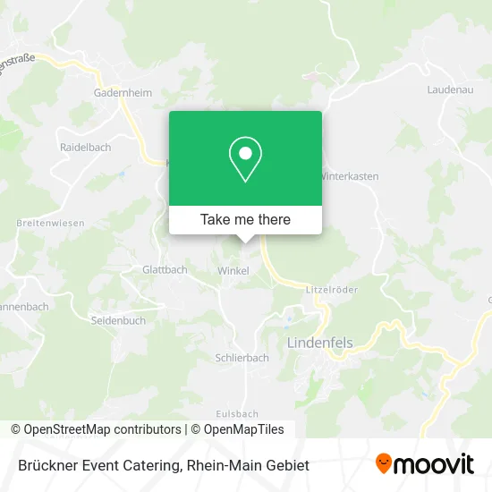Карта Brückner Event Catering