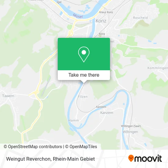 Карта Weingut Reverchon