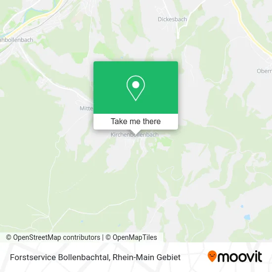 Карта Forstservice Bollenbachtal