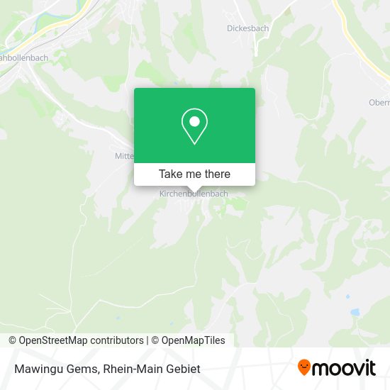 Карта Mawingu Gems