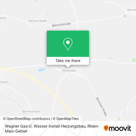 Карта Wagner Gas-U. Wasser Install.Heizungsbau