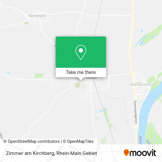 Карта Zimmer am Kirchberg