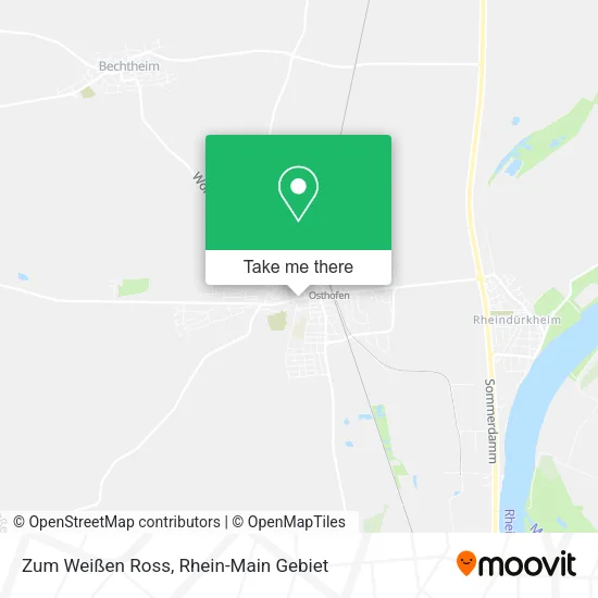 Карта Zum Weißen Ross