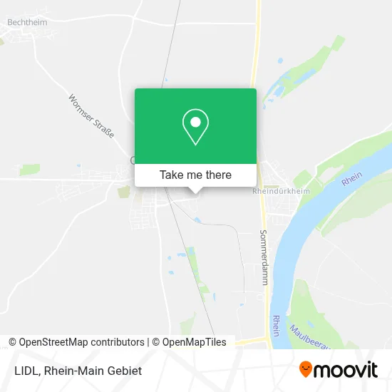 LIDL map