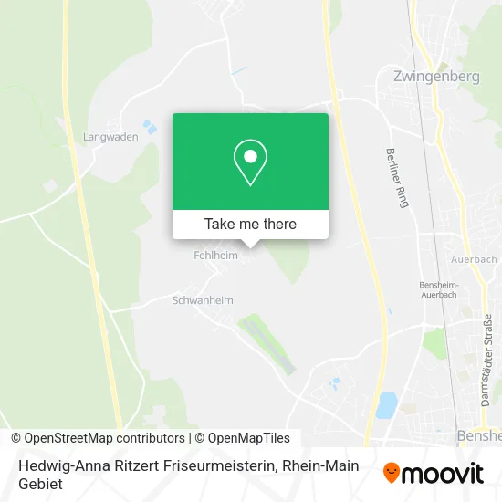 Карта Hedwig-Anna Ritzert Friseurmeisterin