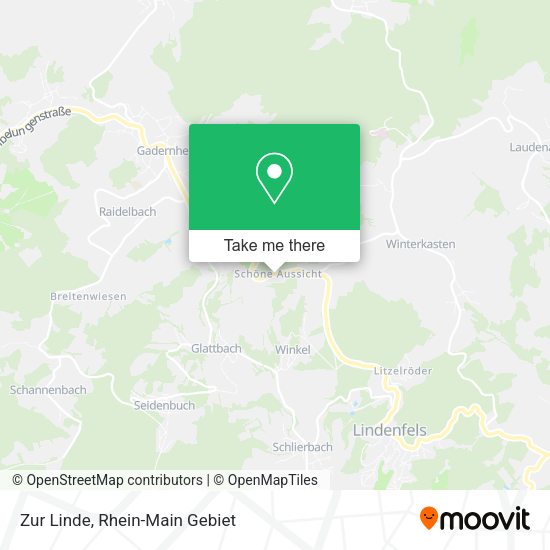 Карта Zur Linde