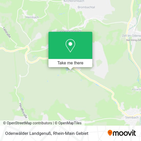 Карта Odenwälder Landgenuß
